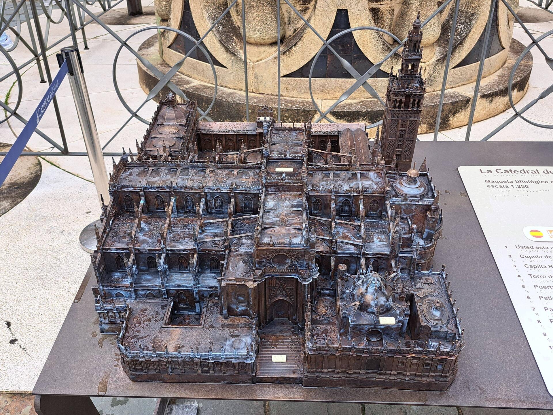 Modell der Kathedrale