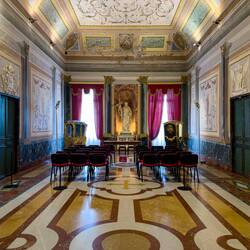 Salone Sansoni @ Palazzo Vescovile (Bishop's Palace) — Duomo di Cefalù.