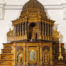 Tabernacle in the Cappella Vescovile (Bishop's Chapel) — Duomo di Cefalù.