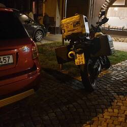 Parkplatz gefunden