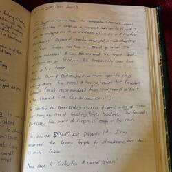 My log book entry from 2003!!