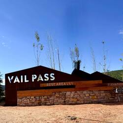Erster Halt: Vail Pass