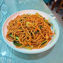 My lunch today. I was scammed. Bought from the 1st place & paid $8. Later found should be $2. Whoops