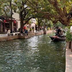 Inside the water town