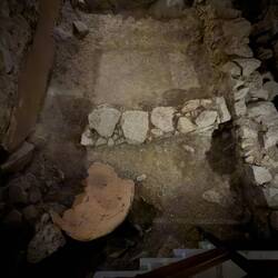 Foundations of a Hellenic-Roman period cistern — Osterio Magno.