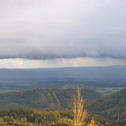 Die Regenfront zieht ab