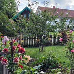 auf dem Weg zum Kurpark