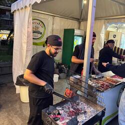Schaschlik gab's auch