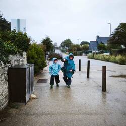Pointe du Penvins : Regenstartklar