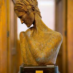 "Carla Fracci" by Domenico Zora, a Palermitan sculptor ... Museo Mandralisca — Cefalù, Sicily.