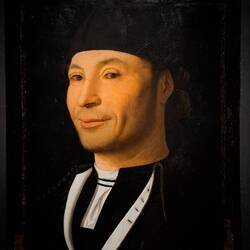 "Portrait of an Unknown Man" by Antonello da Messina (15th century) ... Museo Mandralisca — Cefalù.