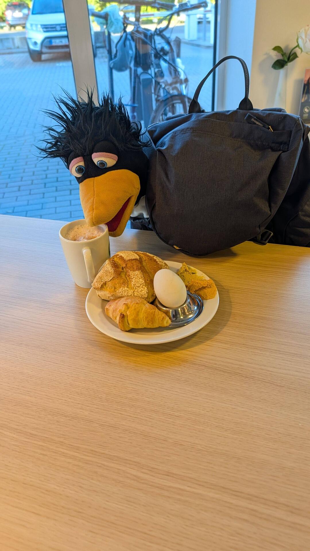 Frühstück im Hotel
