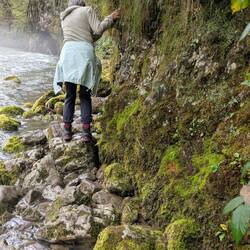 Das ist bei etwas höherem Wasserstand nicht mehr möglich