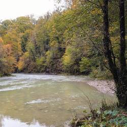 Noch ist das Wasser ganz still