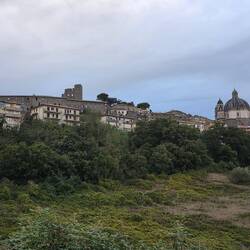 View of Montefiascone as we were leaving