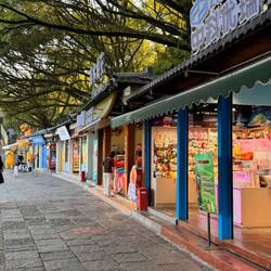 Little shops everywhere.