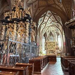 Gotischer Flügelaltar von Michael Pacher, 15. Jh.