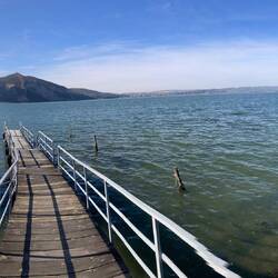 Ein See? Nee, "nur" die Donau