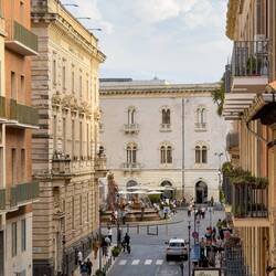 View from our apartment in in Ortigia — Siracusa, Sicily.