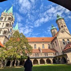 Der is Dom aus dem Innenhof