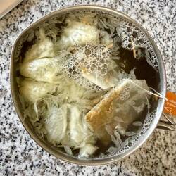 Tee mit frischem Ingwer & Zitrone