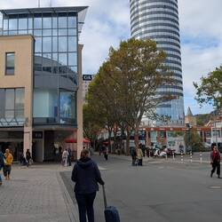 Blick auf den Jentower