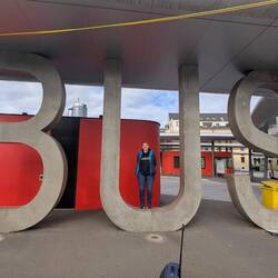 Der Busbahnhof