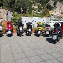 Vespa-Verleih.