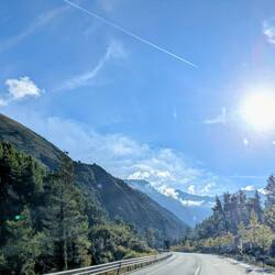 hinauf auf 1000 mtr. zum Llogara-Pass,
