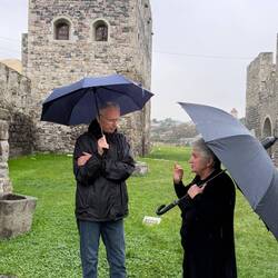 Micha und unsere Führerin Melania (Die Führung übrigens für nur 6,50€)