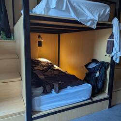 I desperately wanted one of these bottom cubbies but was forced up top bc I'm YOUNG 🙄😤