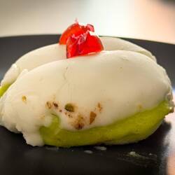 Cassata for dessert ... a bit too sweet for my palate.