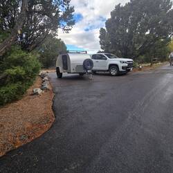 Our little campsite.
