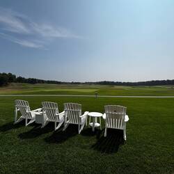 View from golf resort