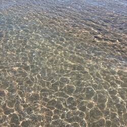 Clear fresh lake water