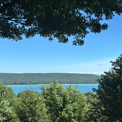 View of Lake Michigan