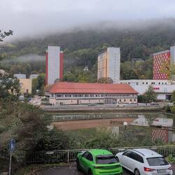 Aussicht auf Suhl: Hasel, Waffenmuseum und Herrenteich