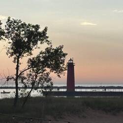 Lighthouse in Muskegon