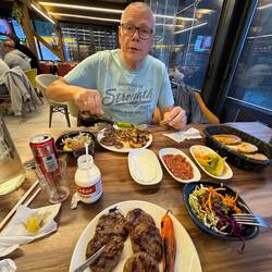 Das Essen war lecker, aber nicht für Vegetarier