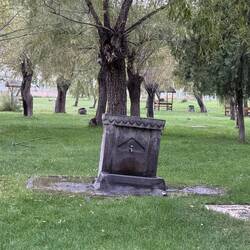 Die Wasserstelle des Picknickparks