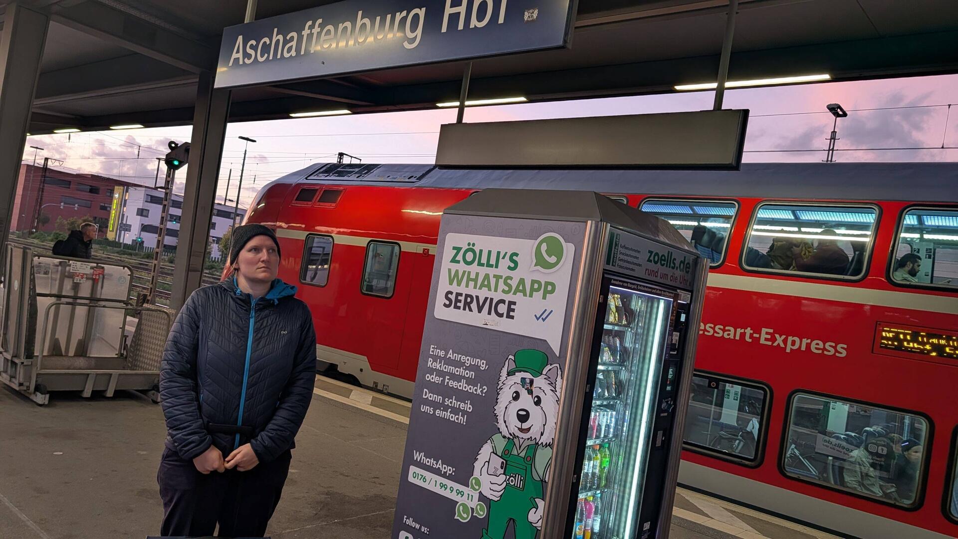 Aschaffenburg Ankunft