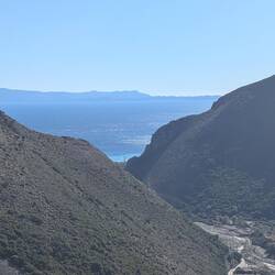 Rückblick ans Meer nach Borsh