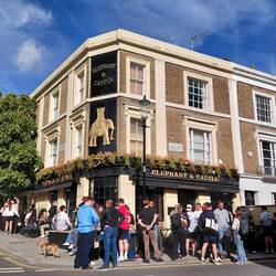 And the Elephant and Castle in Kensington