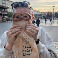 Brezel von Ditsch am Gutenbergplatz