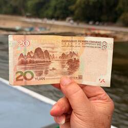 Their money has a pic of the river