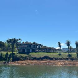 Andere Seite der Villa