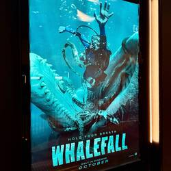 ... den Film "Whalefall" angeschaut.
