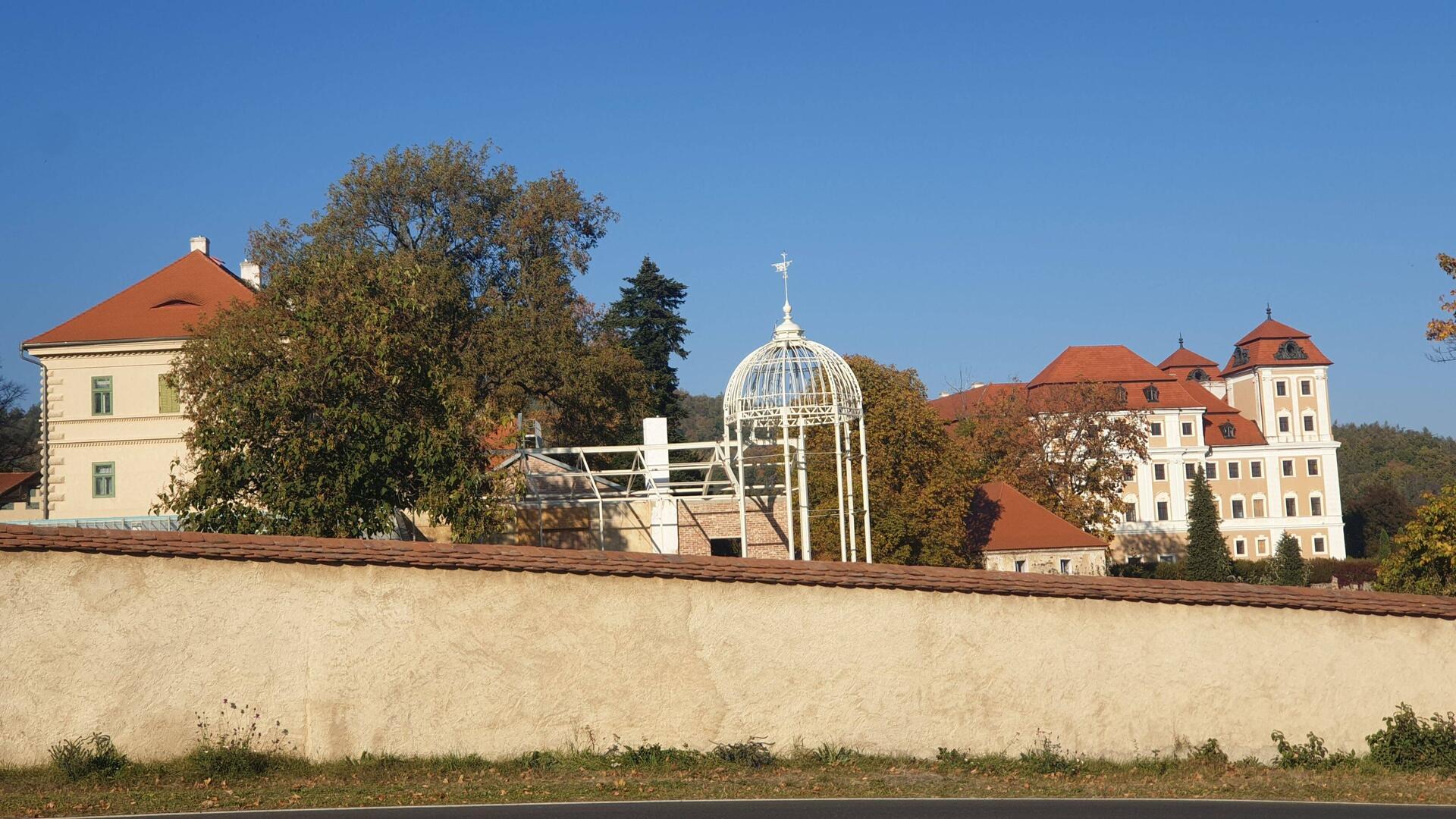 Schloss hinter Schlossmauer