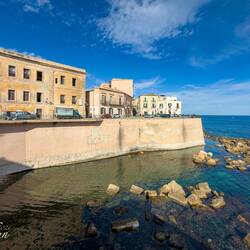 Another swim beach off Lungomare Ortigia.