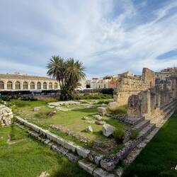 Temple of Apollo: served as a Byzantine church, Arab mosque, Norman church, & Spanish barracks.